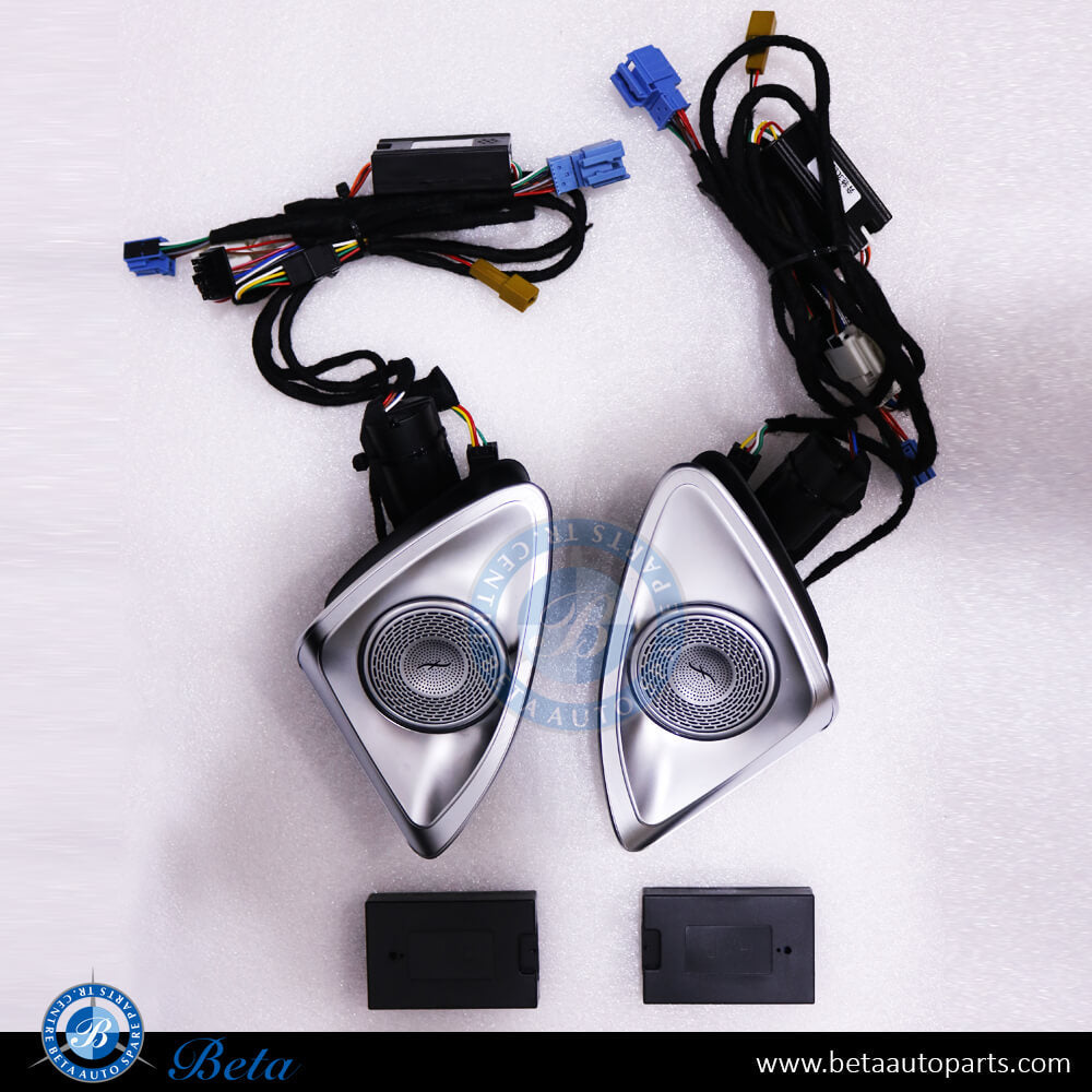 Front Tweeters 4D 64 Colors for Mercedes S-Class W223 2021-Up models, Part Number 2238207500 Front Tweeters 4D 64 Colors for Mercedes S-Class W223 2021-Up models, Part Number 2238207500